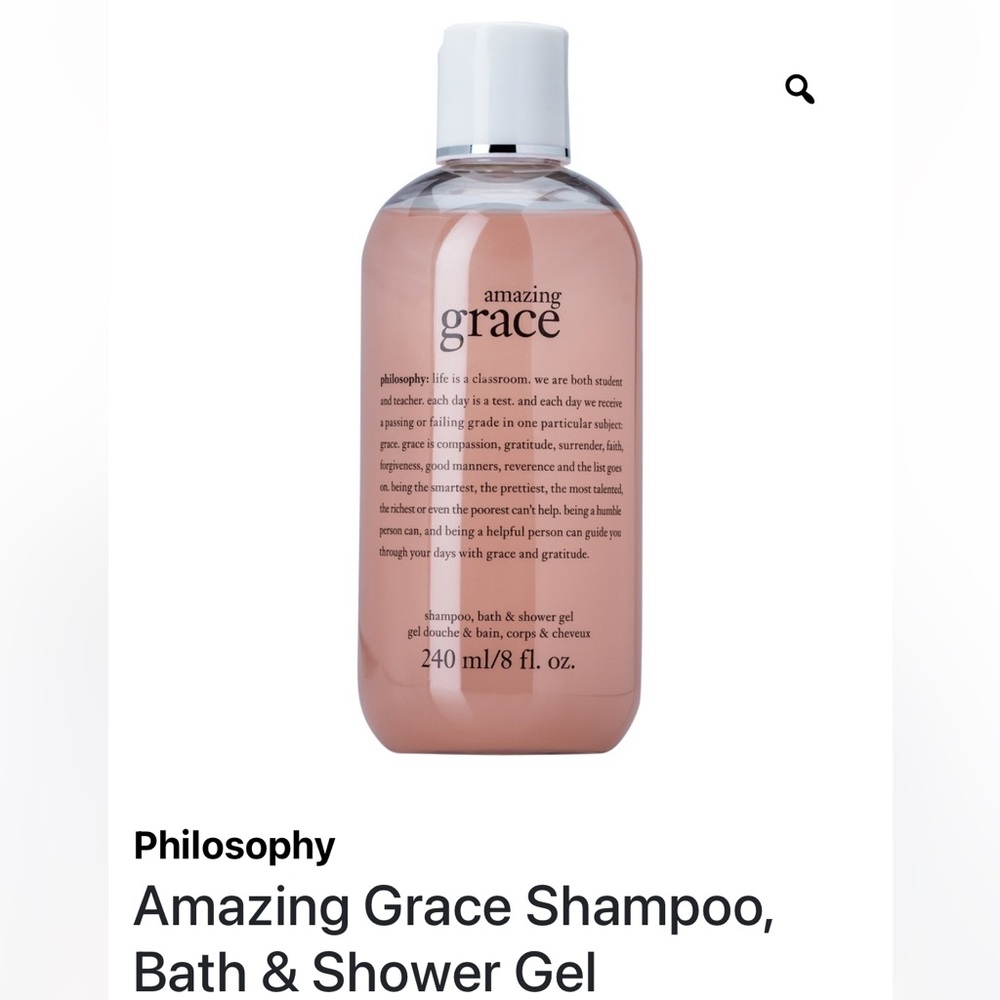 Philosophy Amazing Grace Pink Shampoo, Bath & Shower Gel